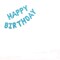 Happy Birthday Self-Inflating Balloon Banner Party Decoration